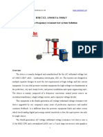 Brochure of 1500kVA-500kV AC Variable Frequency Resonnat Test System