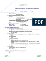 Safety Data Sheet: SECTION 1: Identification of The Substance/mixture and of The Company/undertaking