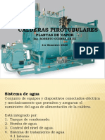 CALDERAS PIROTUBULARES PLANTAS DE VAPOR, Esc. Vac. Dic-2019 PARTE 2 ESTUDIANTES