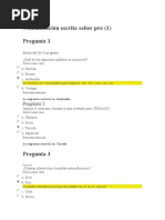 Comunicación Escrita Saber Pro