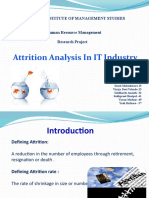 Attrition Analysis in IT Industry: Symbiosis Institute of Management Studies