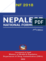 Nepalese National Formulary 2018 (3rd Edition) PDF