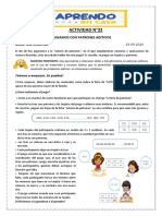 Actividad #32 Jugamos Con Patrones Aditivos PDF