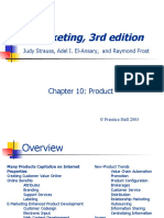 E-Marketing, 3rd Edition: Chapter 10: Product