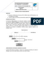 Nomenclatura de Hidrocarburos