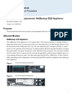 NETAPP Hardware Service Procedure 100 - Storage Disk Drive Replacement NBU5220 PDF