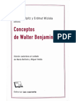 Conceptos de Walter Benjamin (Historia)