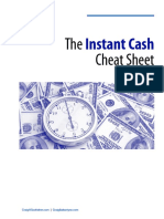 The Cheat Sheet: Instant Cash