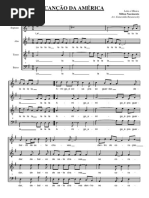 Cançao Da America SATB