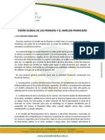 VISION GLOBAL DE LAS FINANZAS (1era Parte)