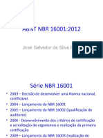 ABNT NBR 16001-2012 José Salvador Filho