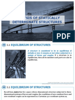 Analysis of Staticall Determinate Structure