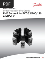 Proportional Valve Group: PVE, Series 4 For PVG 32/100/120 and PVHC