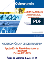 Audiencia Pública: Sustentación Por Parte Del Organismo Regulador