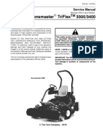 Toro Greensmaster TriFlex 3300 Service Repair Manual PDF