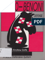 Andrew Soltis The Franco Benoni Defense A Black Defensive System Chess Digest 1993pdf PDF