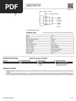 Model All Ports Blocked Cavity Plug: Series 2 / Cavity: T-3A