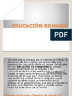 Educación Roma