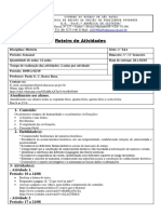 História 1°termo EJA PDF