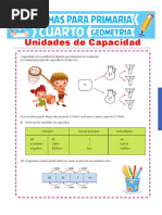 Unidades de Capacidad para Cuarto de Primaria PDF