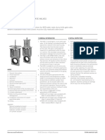 Manual KGD Knife Gate Valves Iom Clarkson en en 5193462