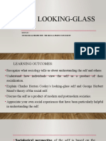 The Looking-Glass: Sociological Perspective: The Self As A Product of Society