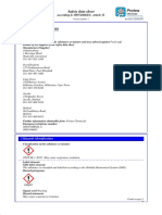 Safety Data Sheet: According To 1907/2006/EC, Article 31