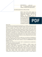 Modelo de Informe Escrito Penal