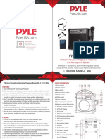 Mapnual For PA System !! WMA220BM