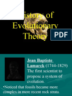 History of Evolution Theory