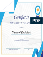 Certificate 1