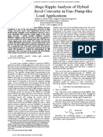 Capacitor Voltage Ripple Analysis of Hybrid Modular Multilevel Converter in Fan-Pump-like Load Applications