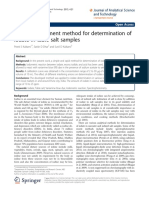 A Rapid Assessment Method For Determination of Iodate in Table Salt Samples