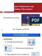 Income Statement and Related Information: Intermediate Accounting