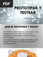 Prototipar y Testear