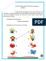 Cuadernillo Fonoaudiologico 4 II Nivel de Transición