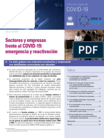 Sectores y Empresas Frente Al Covid 19 - Cepal PDF