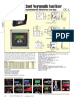 Smart Programmable Panel Meter: Fully Field Configurable, 16-Bit Color Touch Screen Display