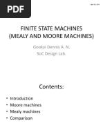 Finite State Machines (Mealy and Moore Machines) : Gookyi Dennis A. N. Soc Design Lab