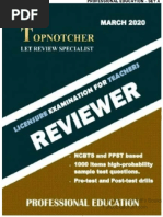 Topnotcher Let Reviewer PDF