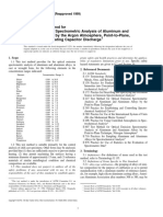 Optical Emission Spectrometric Analysis of Aluminum and Aluminum Alloys by The Argon Atmosphere, Point-to-Plane, Unipolar Self-Initiating Capacitor Discharge