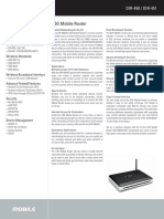 3.5G Mobile Router: DIR-450 / DIR-451