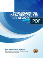 Programming, Data Structures Algorithms: Python