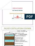 BVCOE Navi Mumbai: Types of Packings