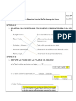 Guia #10, 6° (Actividades de La Celula)