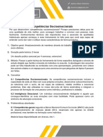 Treinamento de Competências Socioemocionais