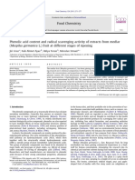 Phenolic Acid Content and Radical Scavenging Activity of Extracts From Medlar