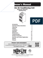 Owner's Manual: Portable Air Conditioning Unit