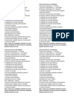 LISTA DE ÚLTILES 4to