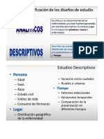 Tema 3 Diseños Observacionales Descriptivos 2 de 4